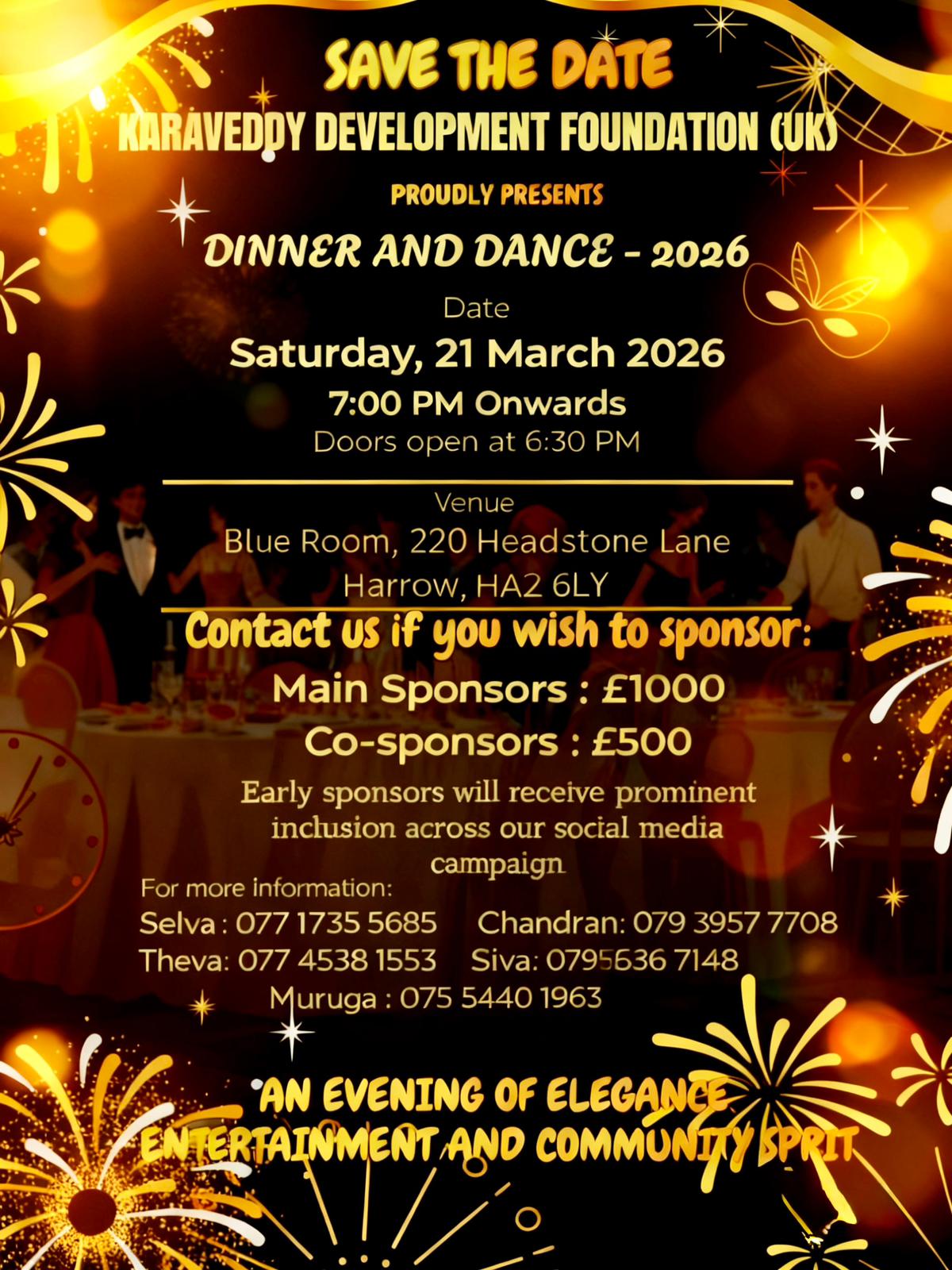 Dinner and Dance – 2026